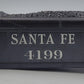 Lionel 11387-T02 Diecast ATSF A-1 Berkshire Coal Tender Body Shell #4199
