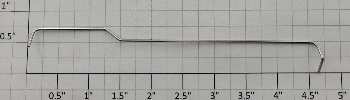 Lionel 28036-T21 Southern Pacific 2-8-0 Tender Right Side Handrail