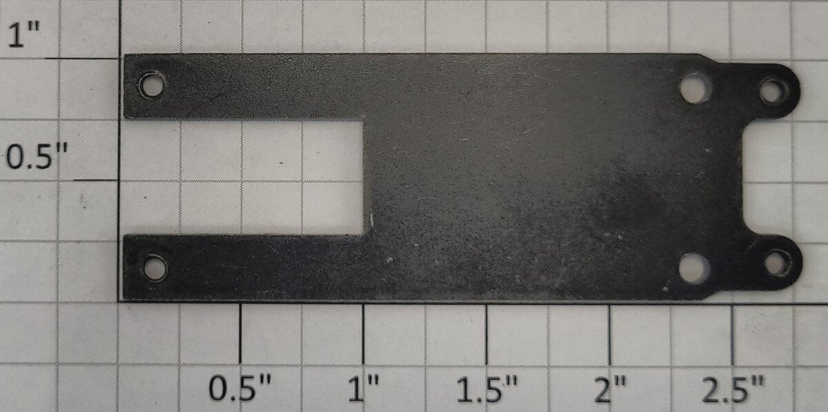Lionel 8051-441 Black Metal Motherboard Bracket