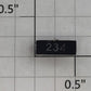 Lionel 28823-17 Conventional Rectifier Left Hand Number Board Lens #234