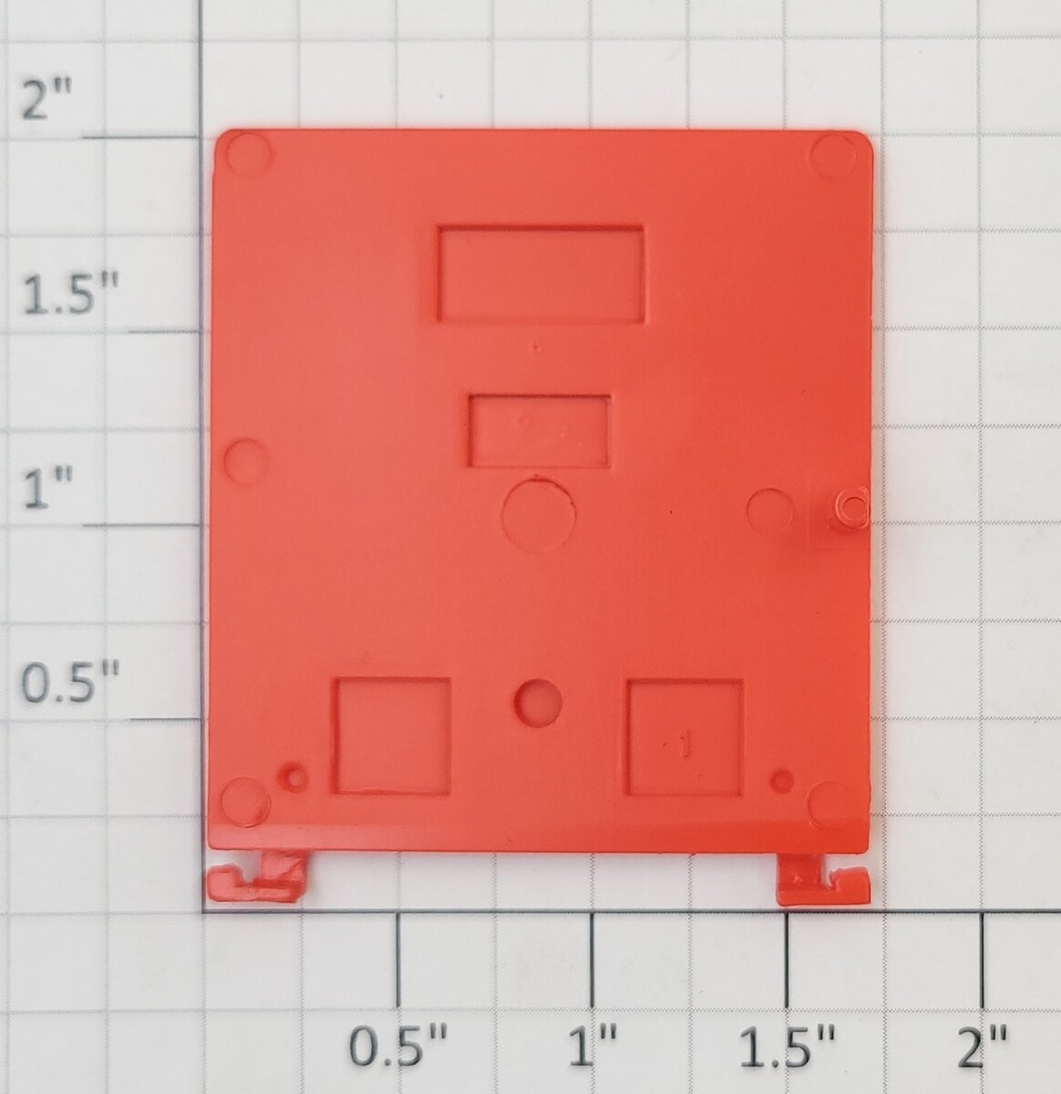 Lionel 39309-12 Macy's 2008 Orange Boxcar Door with Guides