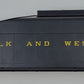 Lionel 8052-T07 #220105 Norfolk and Western Tender Shell