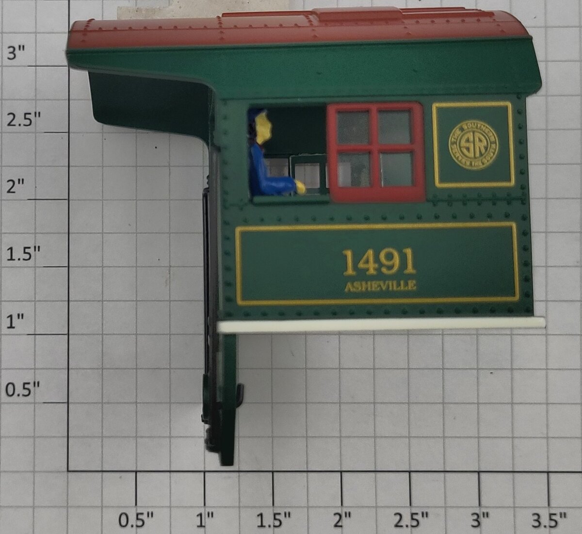 Lionel 28057-5 Green Die Cast Southern 4-8-2 Steam Locomotive Cabin #1491