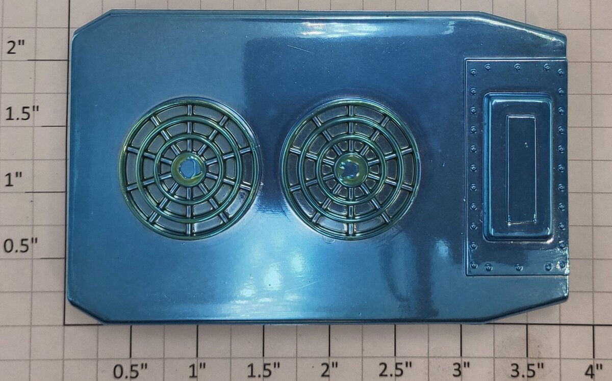 Lionel 52207-14 Blue Molded Plastic SD-40 Diesel Locomotive Brake Hatch
