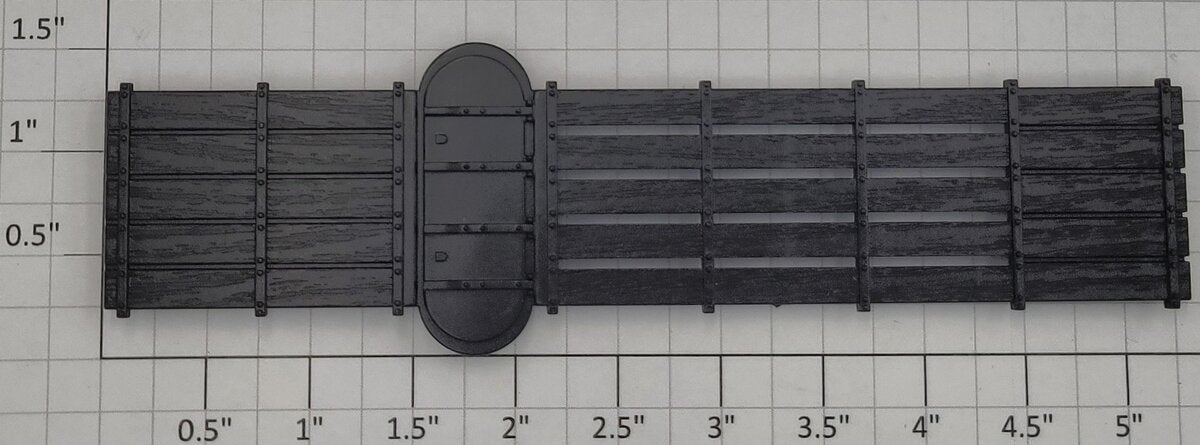 Lionel 18056-T24 Black Molded J-1E Hudson Tender Walkway #5340