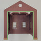 Lionel 34163-14 Maroon Windowed Speeder Shed Shell