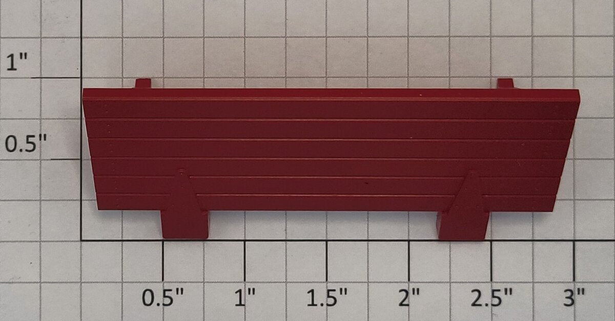 Lionel 34164-23 Red Nutcracker Gateman Building Tool Box Cover