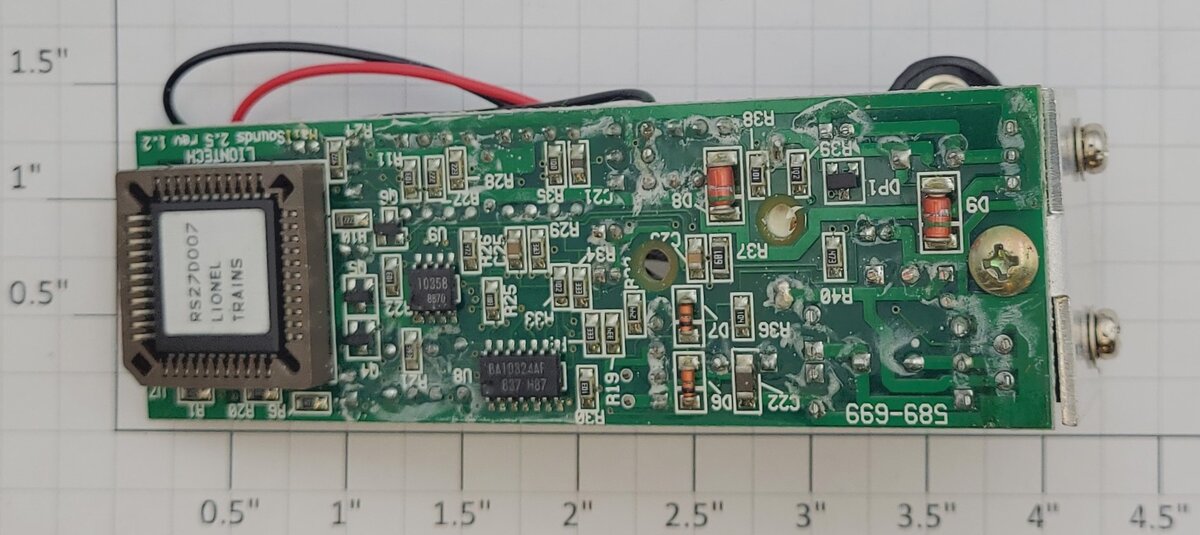 Lionel 691PCB1099 Texas Special F-3B Railsounds 2.5 PCB Circuit Board (6-38102)