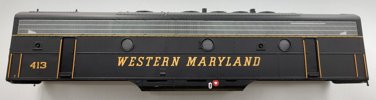Lionel 34693-2 Western Maryland Non-Powered B-Unit Diesel Locomotive Shell #413