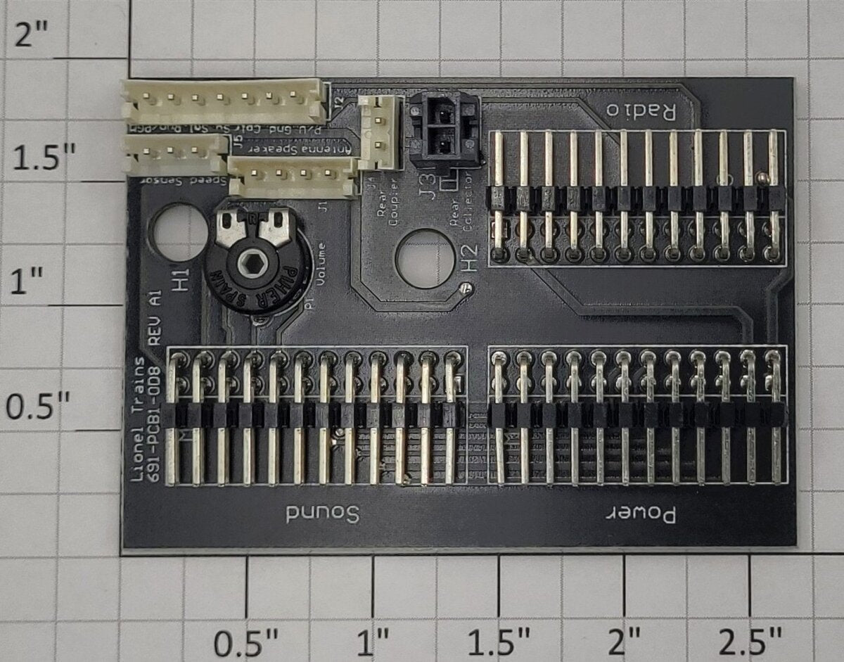 Lionel 691PCB10D8 Lion Car Motherboard PCB Circuit Board #9850