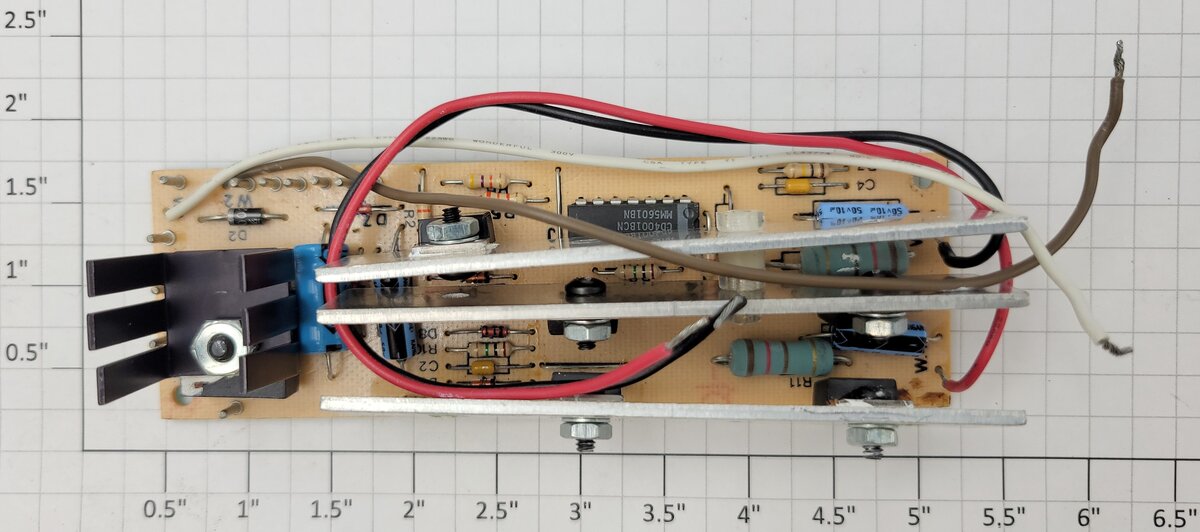 Lionel 85000-715 DC Voltage Reduction PCB Circuit Board
