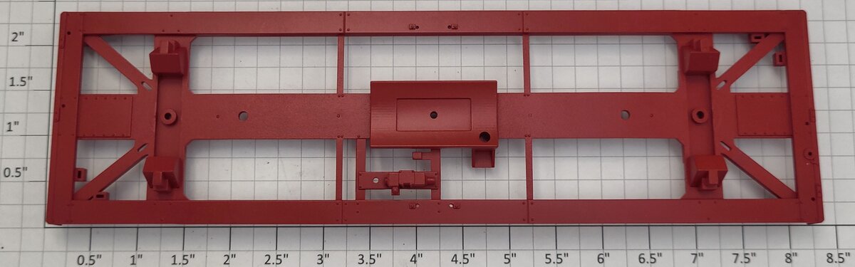 Lionel 52322-10 O Gauge Red Plastic Tank Car Frame