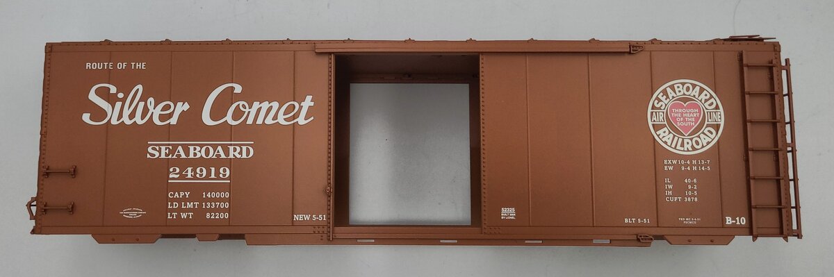 Lionel 52325-7 Brown Seaboard Railroad 