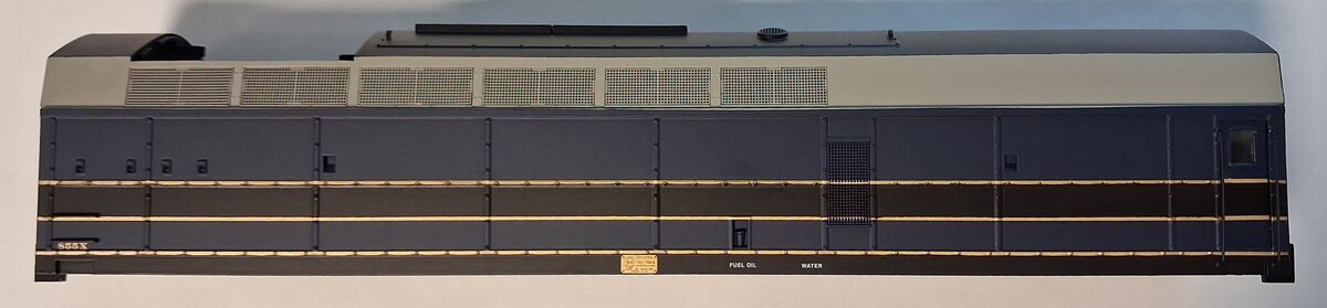 Lionel 38566-2 Baltimore & Ohio RF-16 Sharknose B-Unit Diesel Loco Shell #855-X