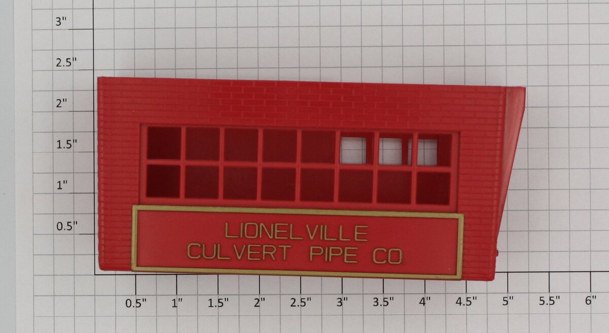 Lionel 2982-5 Red-Brick Culvert Loader