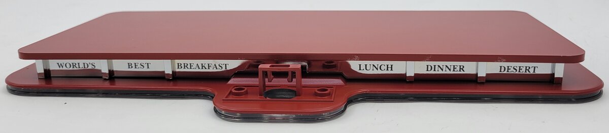 Lionel 52521-6 Red-Chrome Luxury Diner Roof