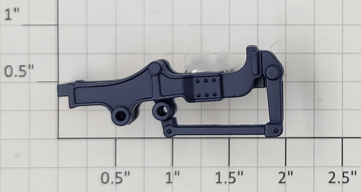 Lionel 28066-322 B&O Pacific Steam Loco Blue Right Hand Valve Gear Frame