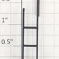 Lionel 28704-T19 E-6 Atlantic Rear Tender Ladder
