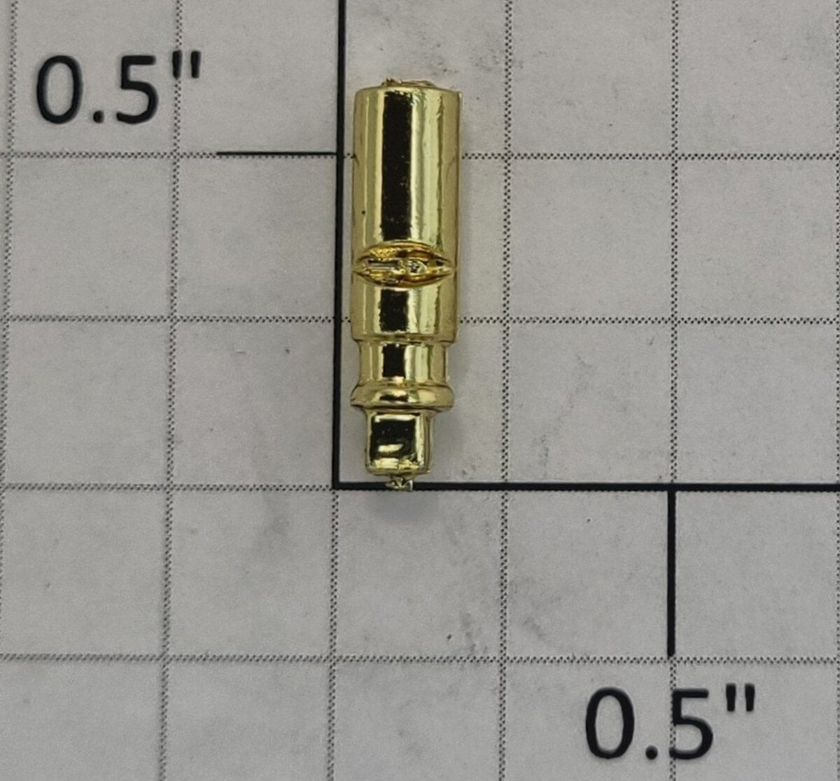 Lionel 85115-350 Gold Plastic G Scale Whistle