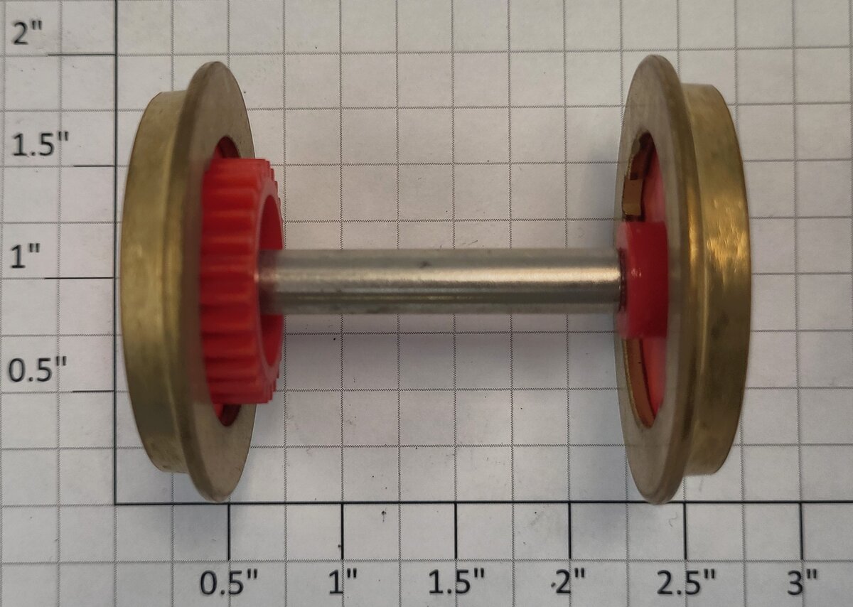 Lionel 85115-504 G Scale Red Thomas The Tank Engine Geared Wheelset