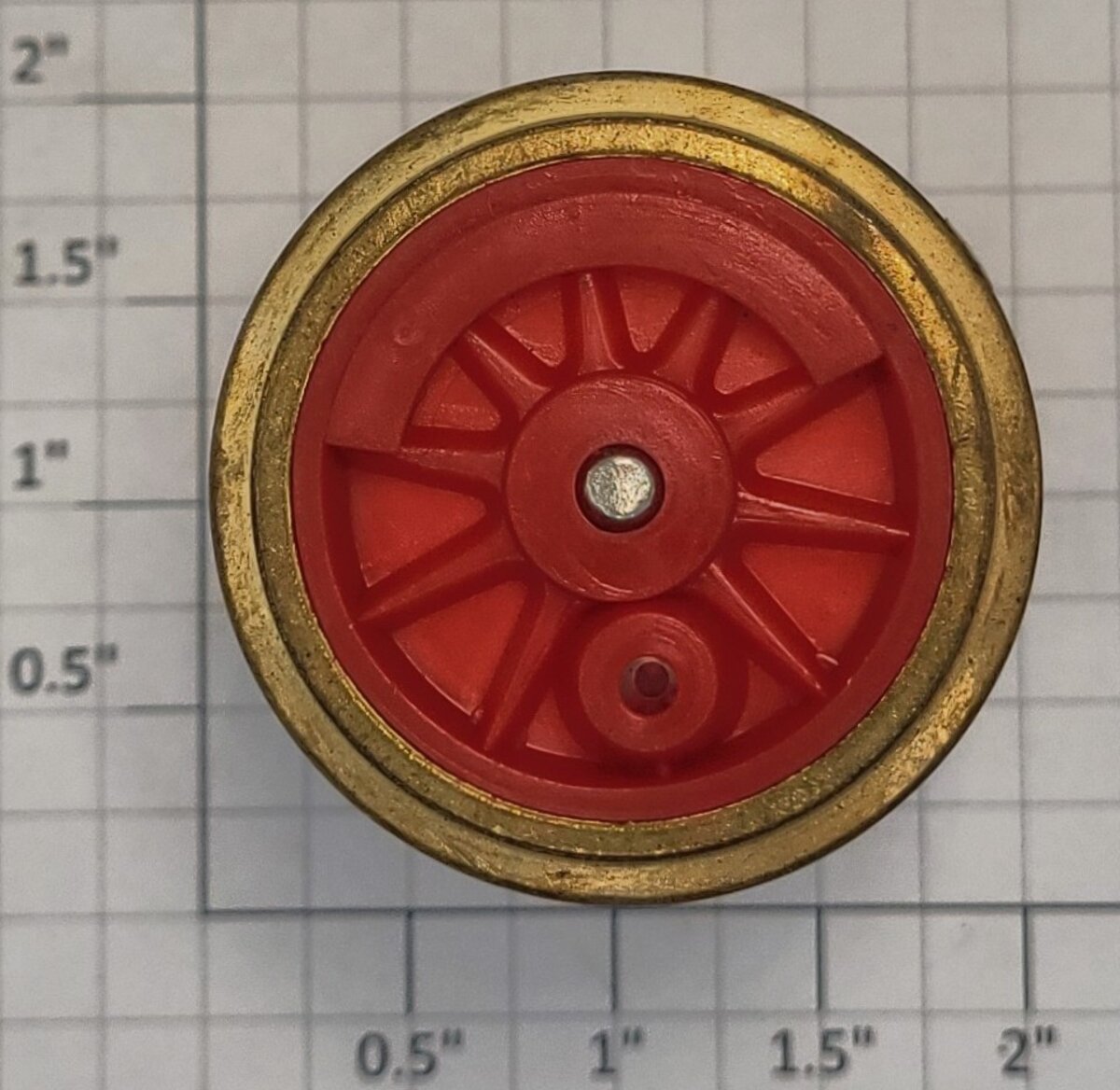 Lionel 85115-504 G Scale Red Thomas The Tank Engine Geared Wheelset