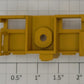 Lionel 6322-60 Yellow Intermodal End Platform with Brake Wheel Stand
