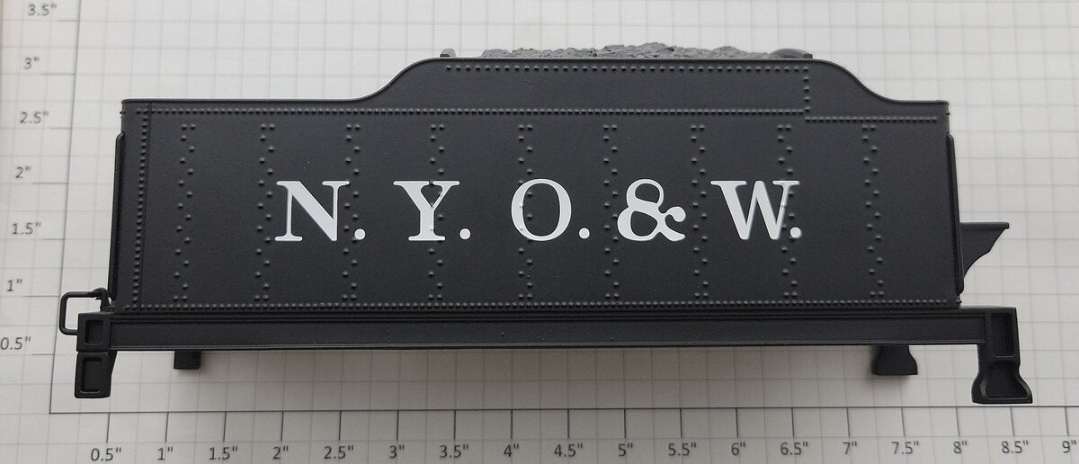 Lionel 28754-T07 New York, Ontario & Western Camelback Steam Loco Tender Shell