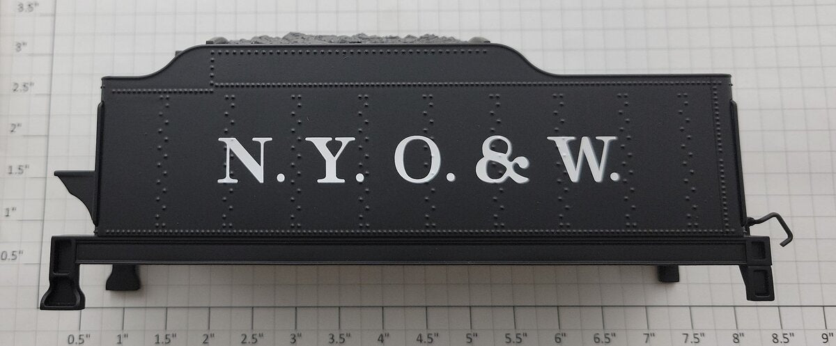 Lionel 28754-T07 New York, Ontario & Western Camelback Steam Loco Tender Shell