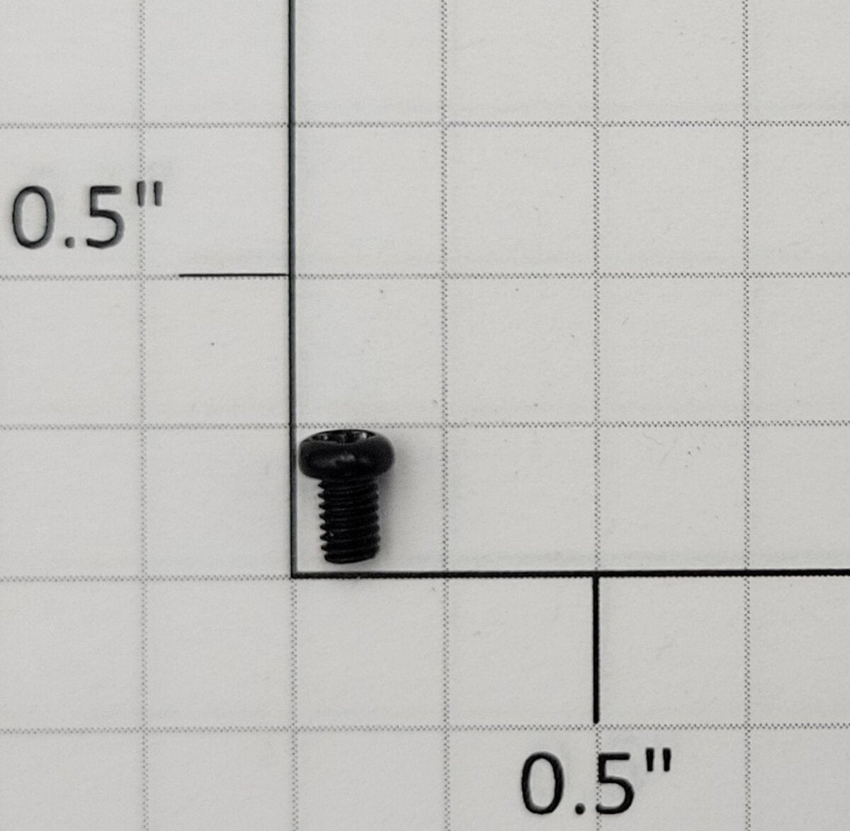 American Flyer 48047-90 M2.5-0.45 x 4 mm Black Small Pan Head Phillips Screw