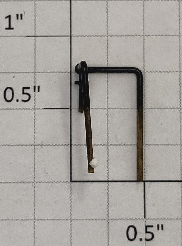Lionel 17635-107 Black Lionel Lines Gold Caboose Cupola Handrail