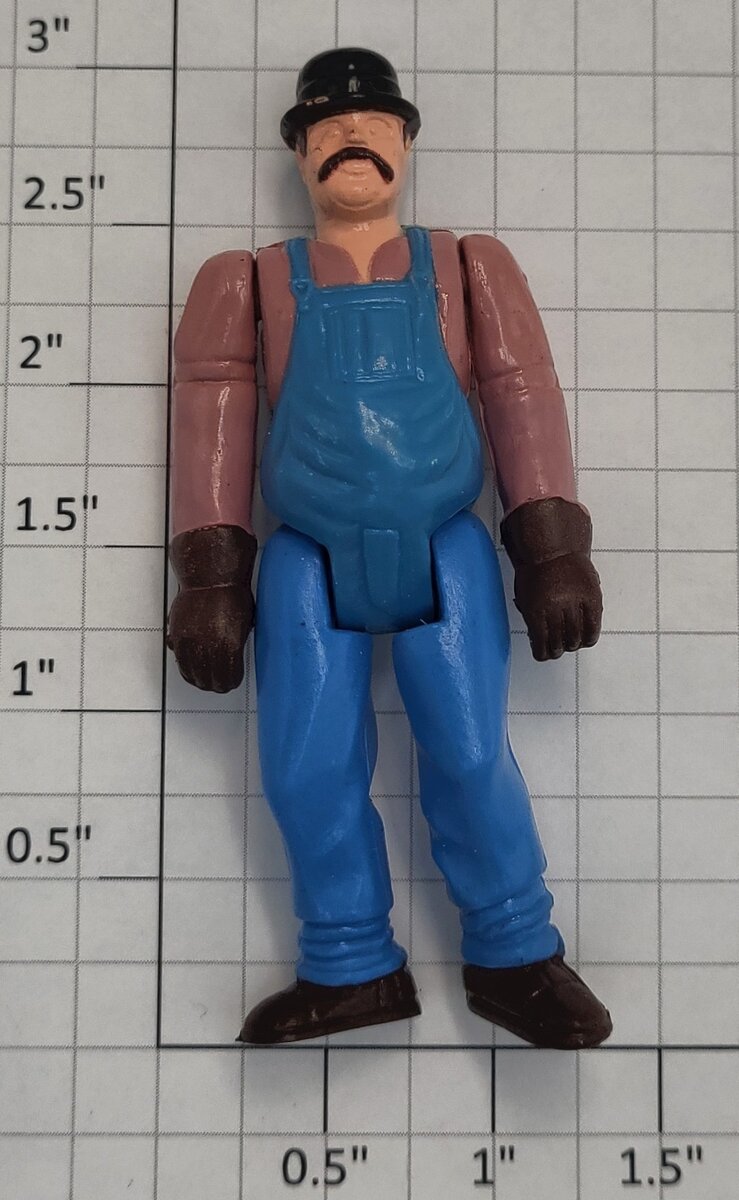 Lionel 87200-12 G Scale Handcar Blue Workman Figure