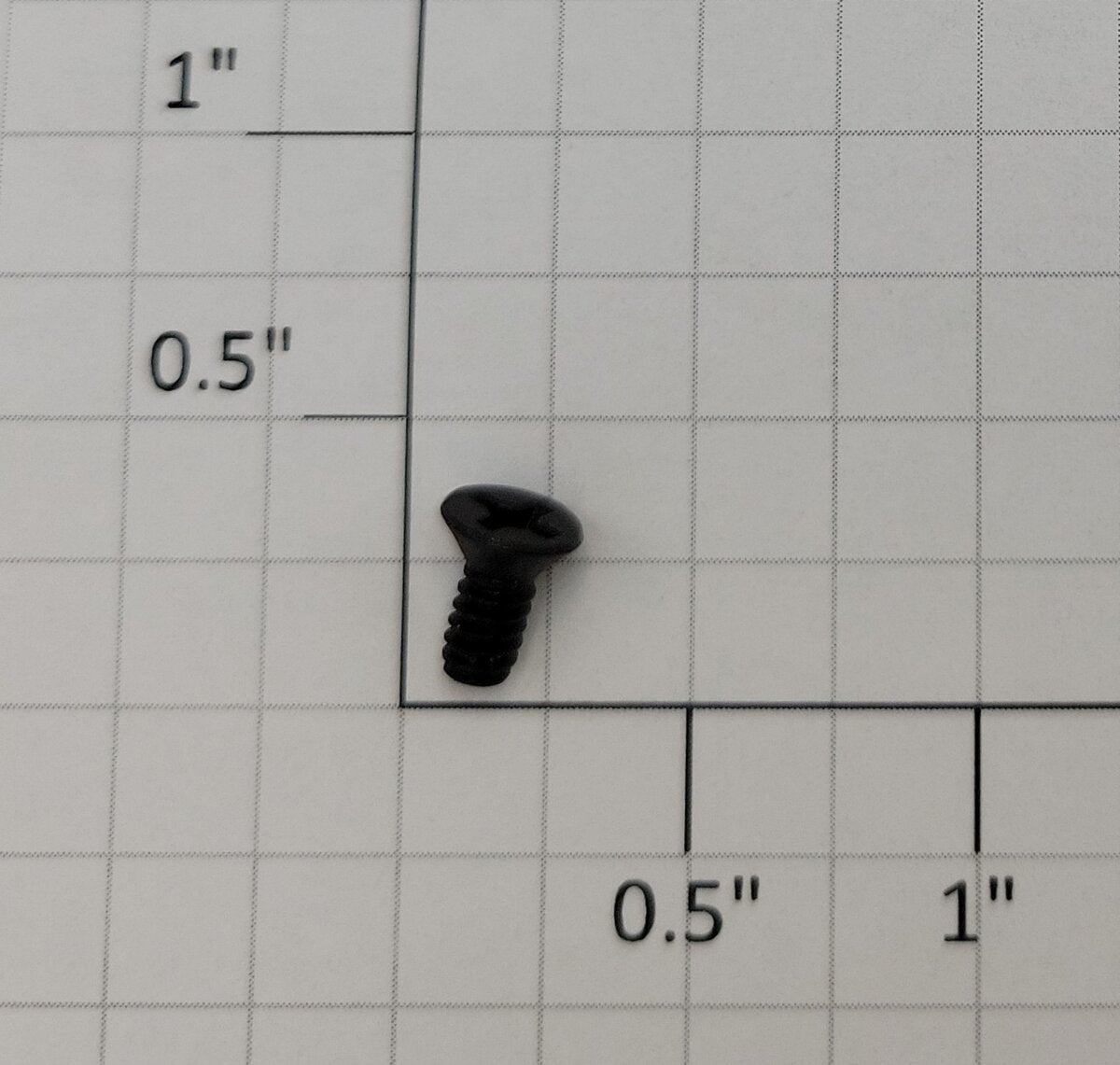 Lionel 38021-516 #6-32 x 5/16" Black Phillips Flat Head Machine Screw