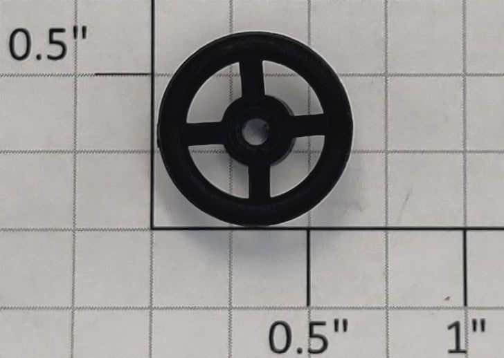 Lionel 87704-95 Black Plastic Brake Wheel