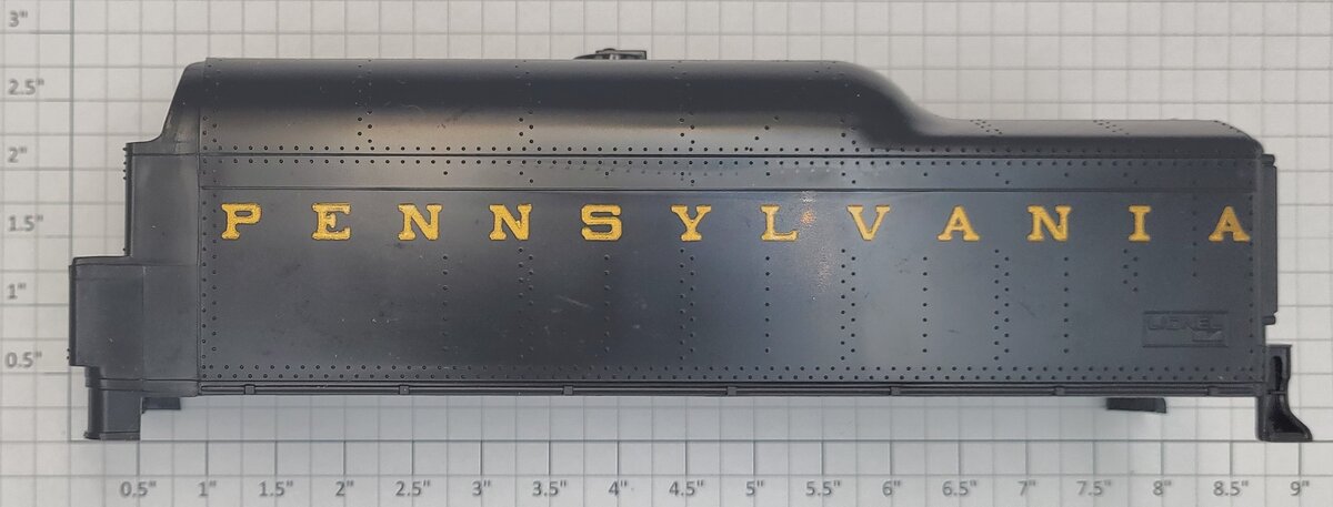 Lionel 8214-T03 Stamped Pennsylvania Tender Shell