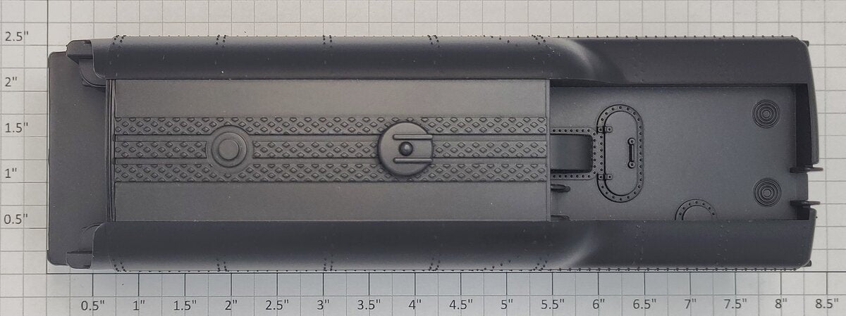 Lionel 8616-T07 ATSF Plastic Tender Shell #8616