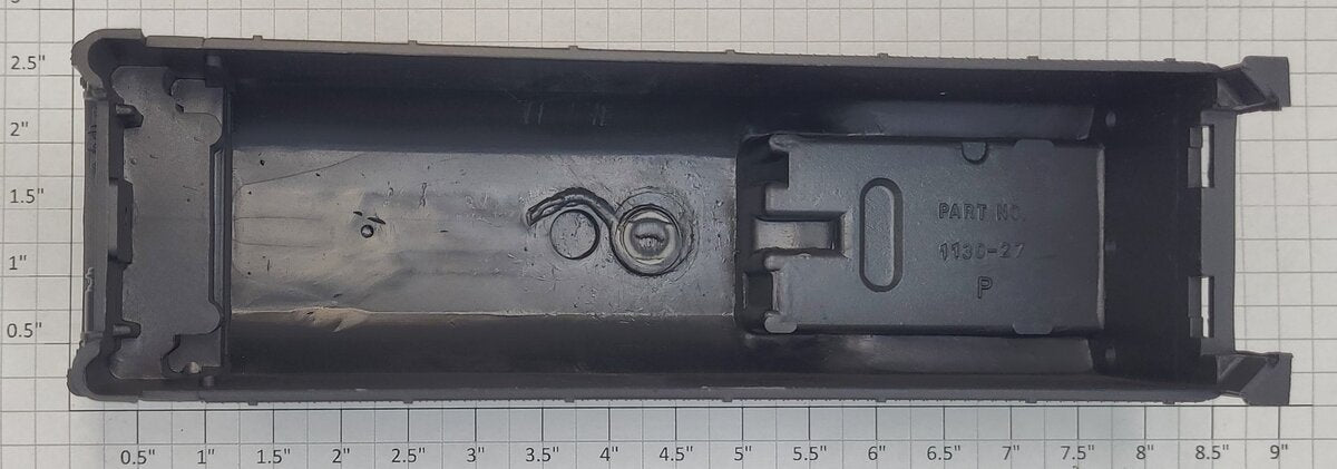 Lionel 8616-T07 ATSF Plastic Tender Shell #8616