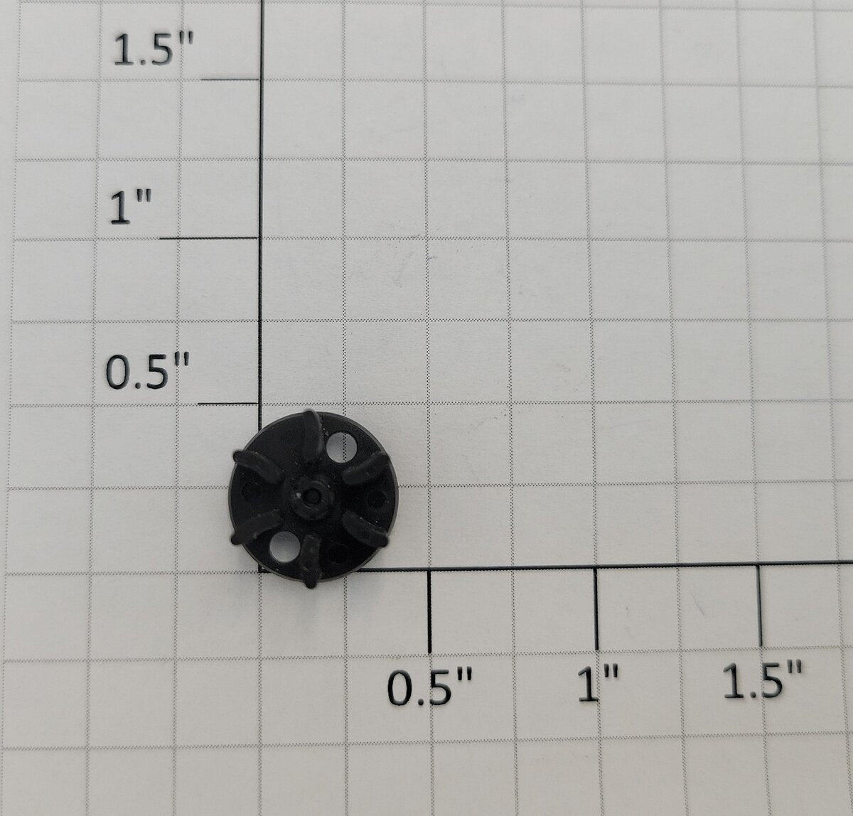 American Flyer 6408082225 Smoke Unit Impeller / .500" Diam
