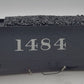 Lionel 11117-T07 Diecast ATSF Atlantic Coal Tender Body Shell #1484