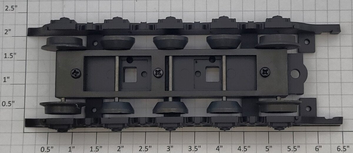 Lionel 38075-T60 Diecast Union Pacific Big Boy Rear Centipede Tender Truck