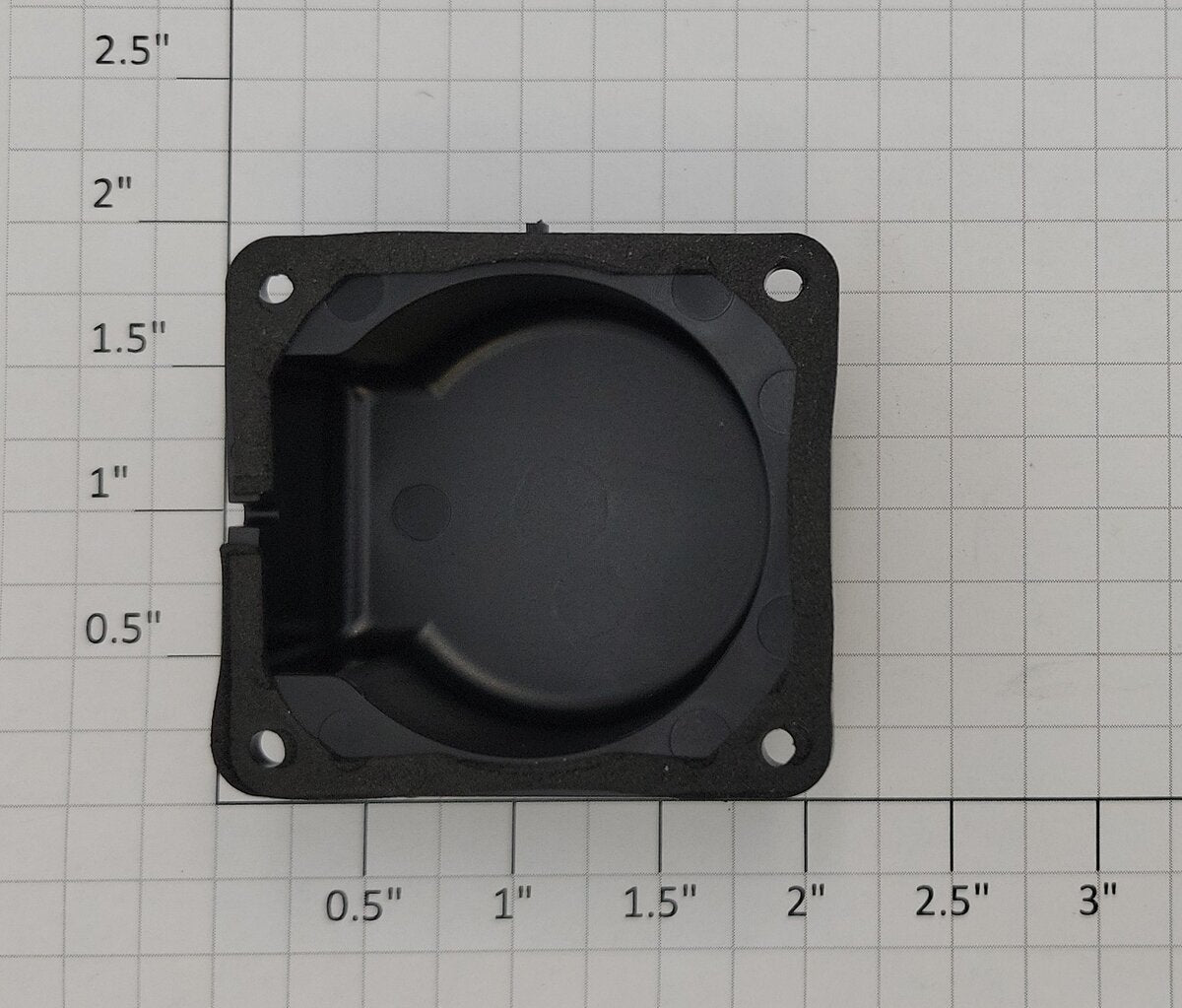 Lionel 11150-T56 Black Plastic Tender F-12e Speaker Enclosure