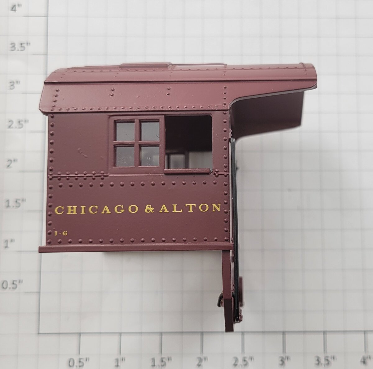 Lionel 38035-5 Chicago and Alton Pacific Steam Locomotive Cab Shell #659