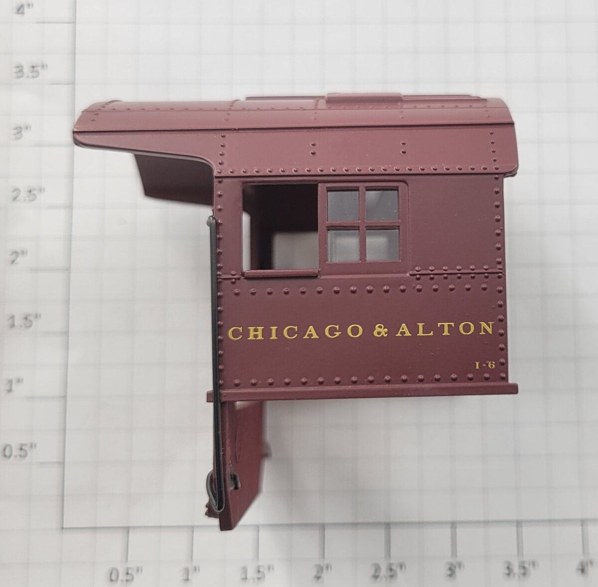 Lionel 38035-5 Chicago and Alton Pacific Steam Locomotive Cab Shell #659