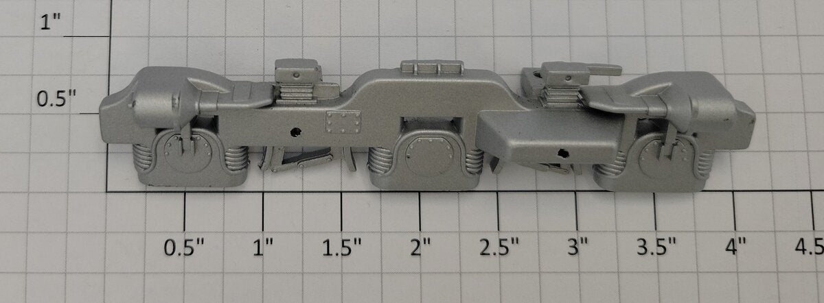 Lionel 8258-10 Diesel Locomotive Diecast Dash 9 Right Silver Side Frame