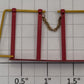 Lionel 18592-3 Red & Yellow C-420 Diesel Locomotive Front Handrail with Chain