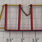 Lionel 18592-3 Red & Yellow C-420 Diesel Locomotive Front Handrail with Chain