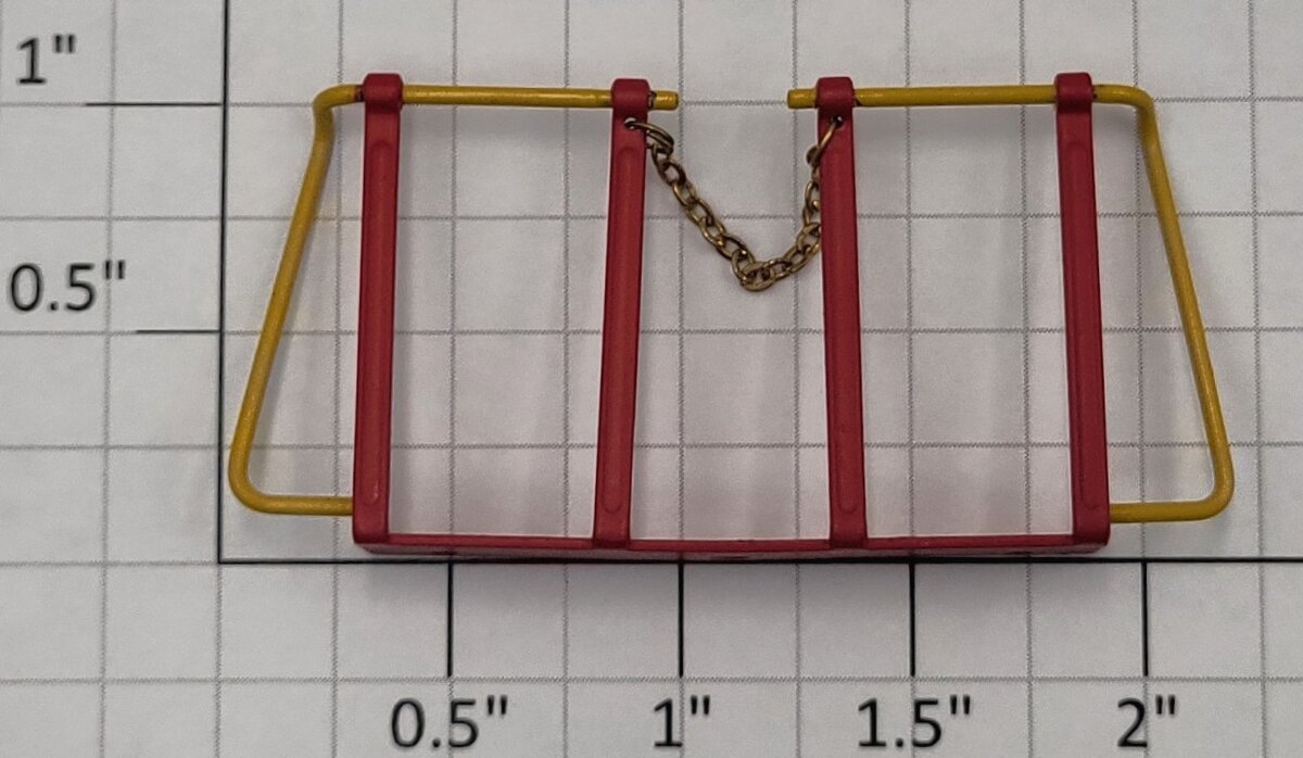 Lionel 18592-3 Red & Yellow C-420 Diesel Locomotive Front Handrail with Chain