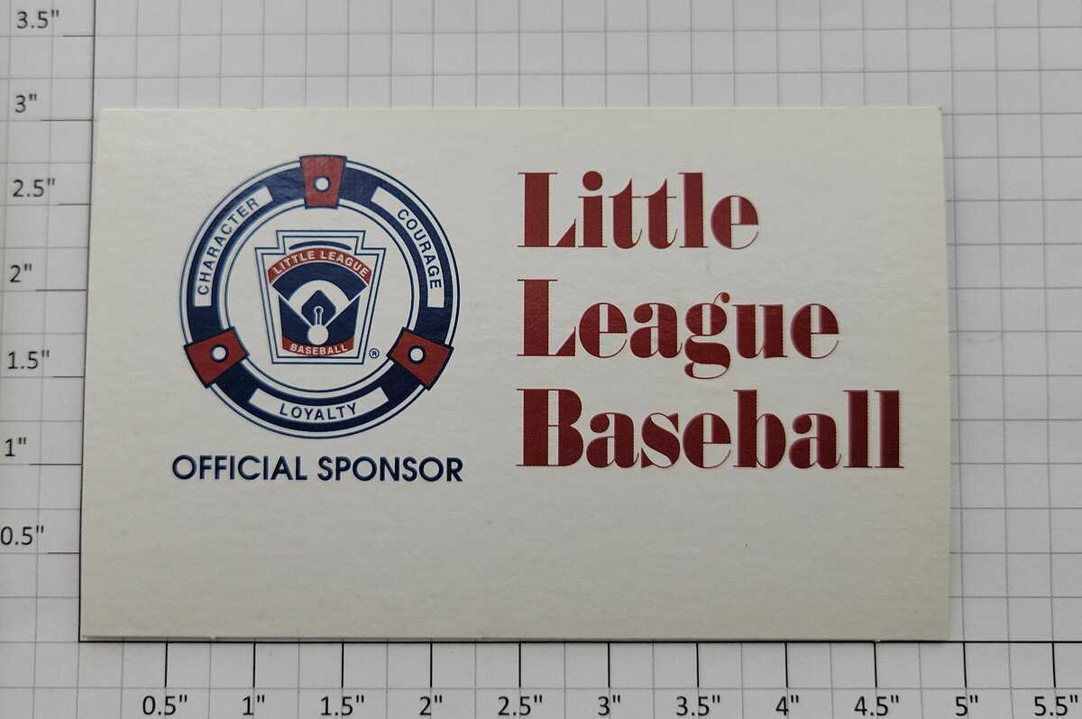 Lionel 12972-10 Little League Baseball Billboard