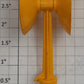 Lionel 14084-11 Yellow Plastic Antenna Post & Microwave Dish