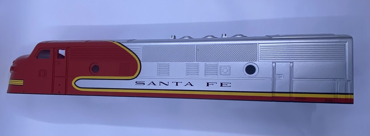 Lionel 14504-7 Santa Fe 50th Anniversary F-3A Body Shell Only