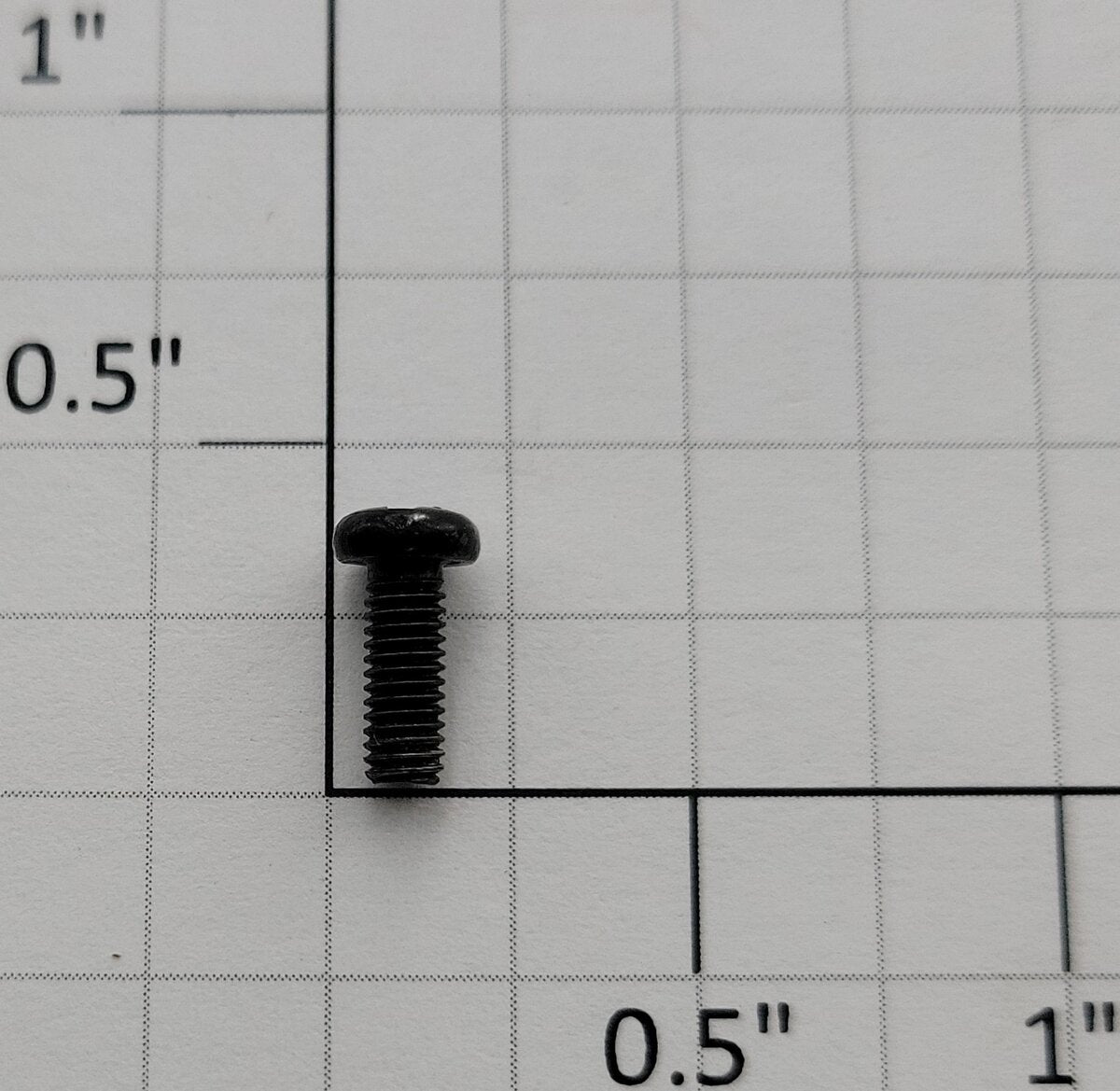 Lionel 14537-70 M3-0.5 x 8mm Black Phillips Binding Head Machine Screw